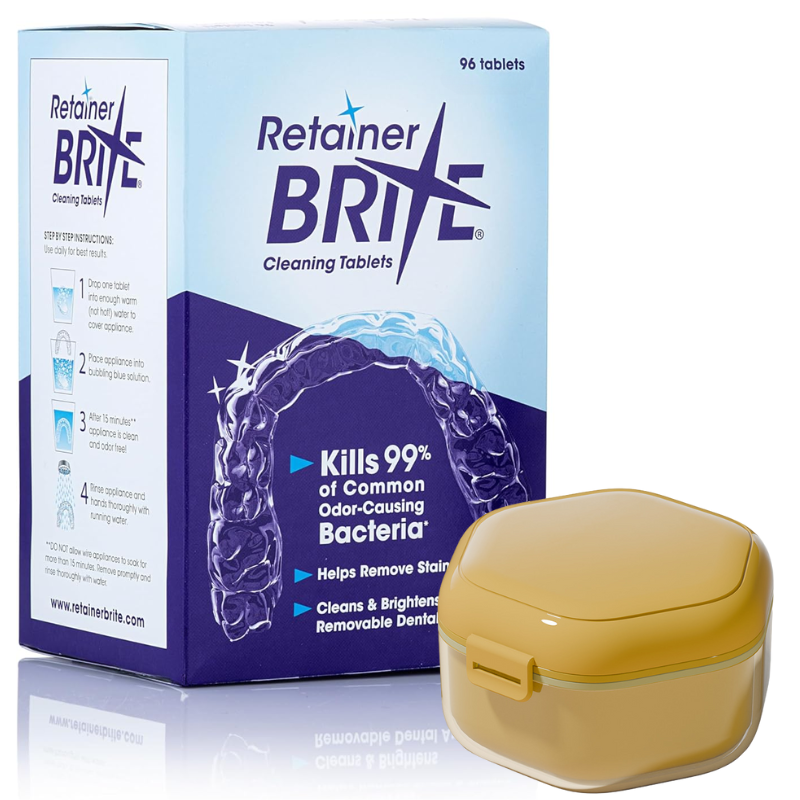 Retainer Cleaning Tablets, Cases & Aligner Care | Puress UK